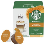 STARBUCKS Caramel Macchiato Coffee Pods by NESCAFE Dolce Gusto 12 per pack GOODS M&S
