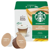 STARBUCKS Latte Macchiato Coffee Pods by NESCAFE Dolce Gusto 12 per pack GOODS M&S