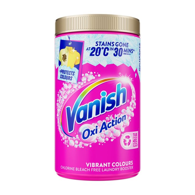 Vanish Oxi Action Fabric Stain Remover Powder Colours 1.4kg GOODS M&S