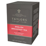 Taylors English Breakfast Teabags 20 per pack GOODS M&S