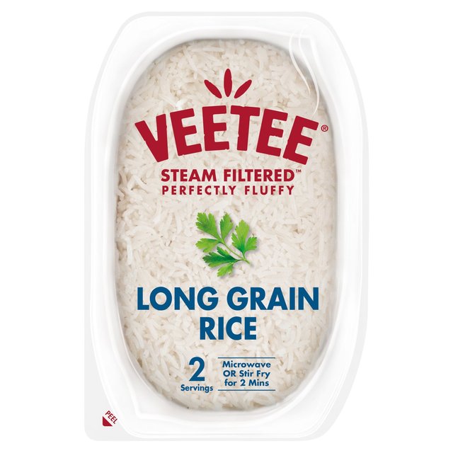 Veetee Heat and Eat Long Grain Rice Tray 280g GOODS M&S
