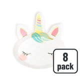 Talking Tables Unicorn Face Shaped Plates 8 per pack GOODS M&S