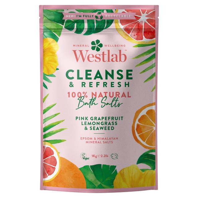 Westlab 'CLEANSE' Bathing Salts 1kg GOODS M&S