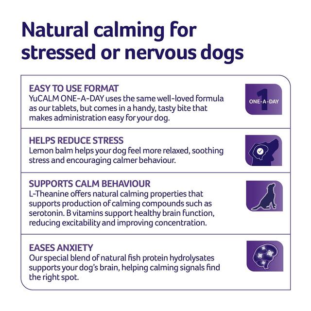YuMOVE Chewies One a Day Dog Calming Supplement Large Dog 30 per pack GOODS M&S
