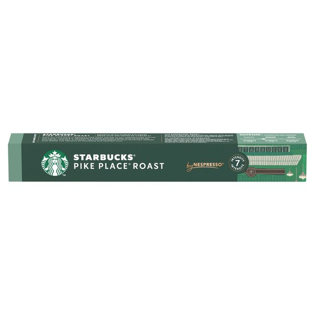 STARBUCKS by NESPRESSO Pike Place Lungo Coffee Pods 10 per pack GOODS M&S