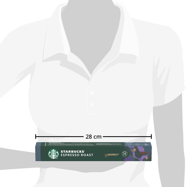 STARBUCKS by NESPRESSO Espresso Roast Coffee Pods 10 per pack GOODS M&S