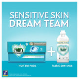 Fairy Non Bio Pods Washing Liquid Capsules For Sensitive Skin 2 x 54 Wash 2 x 54 per pack - McGrocer