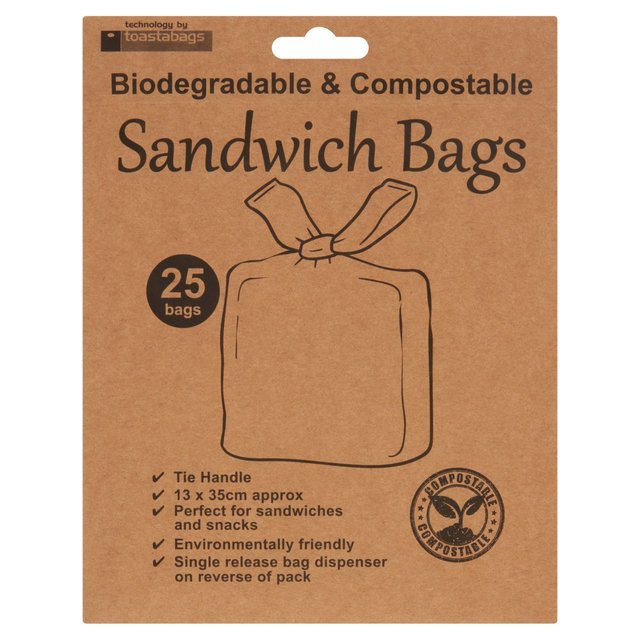 Toastabags Eco Sandwich Bags 25pk   25 per pack GOODS M&S