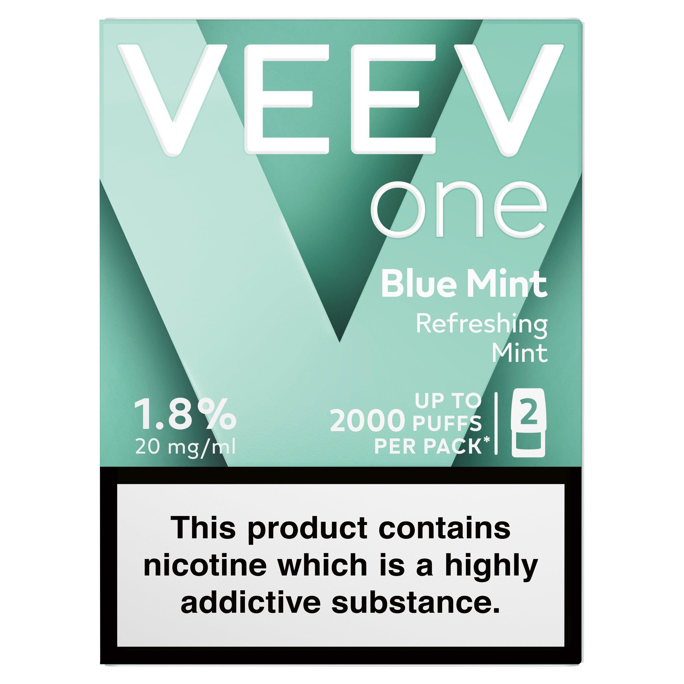 Veev One Blue Mint GOODS Sainsburys