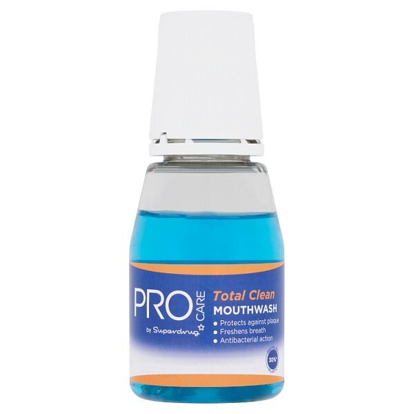 Superdrug ProCare Total Clean Mouthwash 100ml GOODS Superdrug