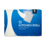 Superdrug Kitchen Roll 3 Ply x 6 GOODS Superdrug