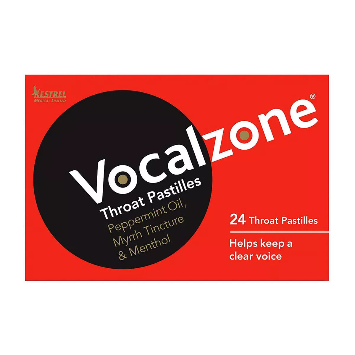 Vocalzone Throat Pastilles - 24 pastilles - McGrocer