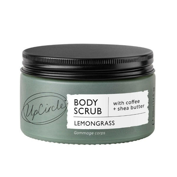 UpCircle Lemongrass Body Scrub with Shea Butter - 220ml GOODS Superdrug