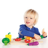 Tidlo Wooden Cutting Vegetables Set GOODS Superdrug