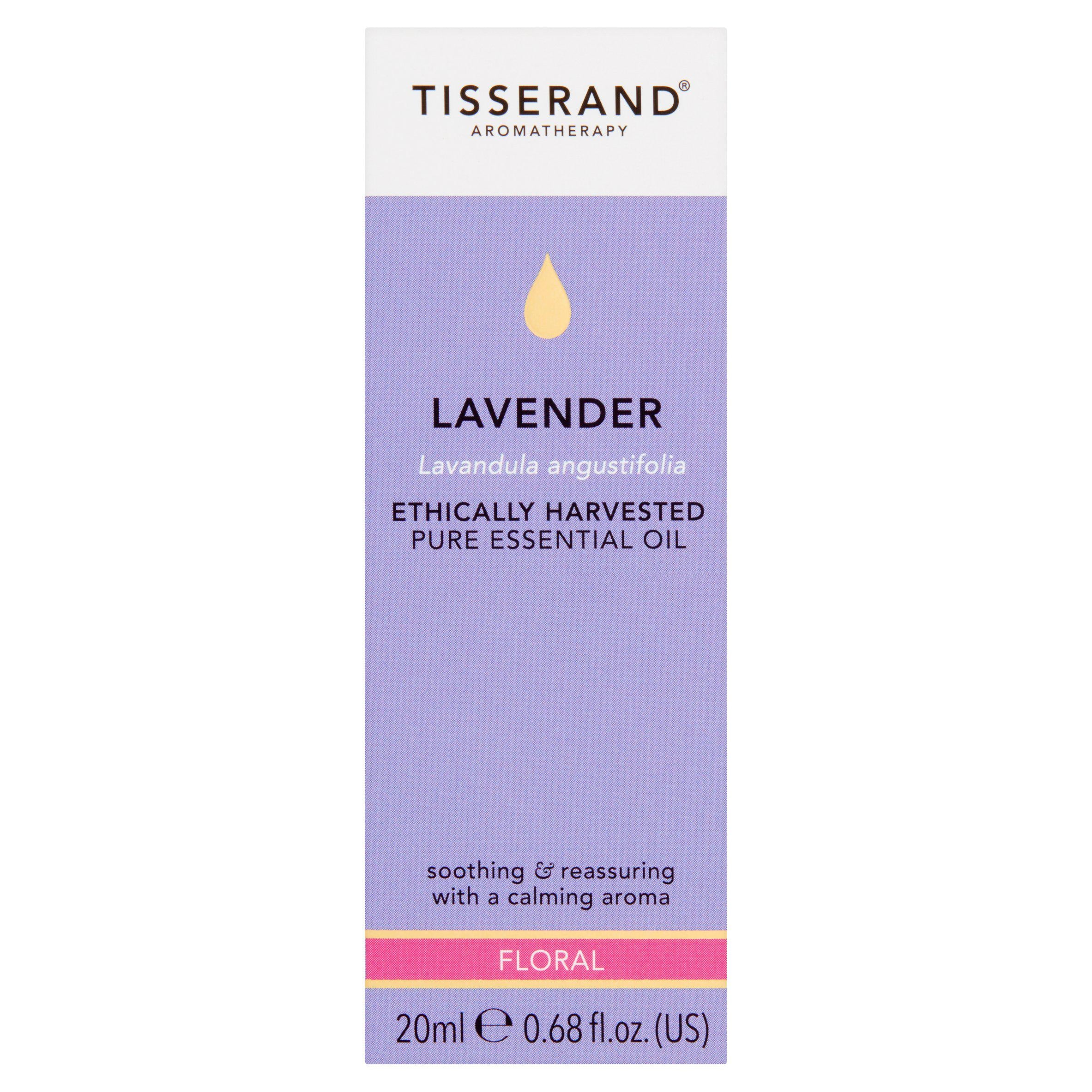 Tisserand Aromatherapy Lavender Floral Pure Essential Oil 20ml GOODS Sainsburys