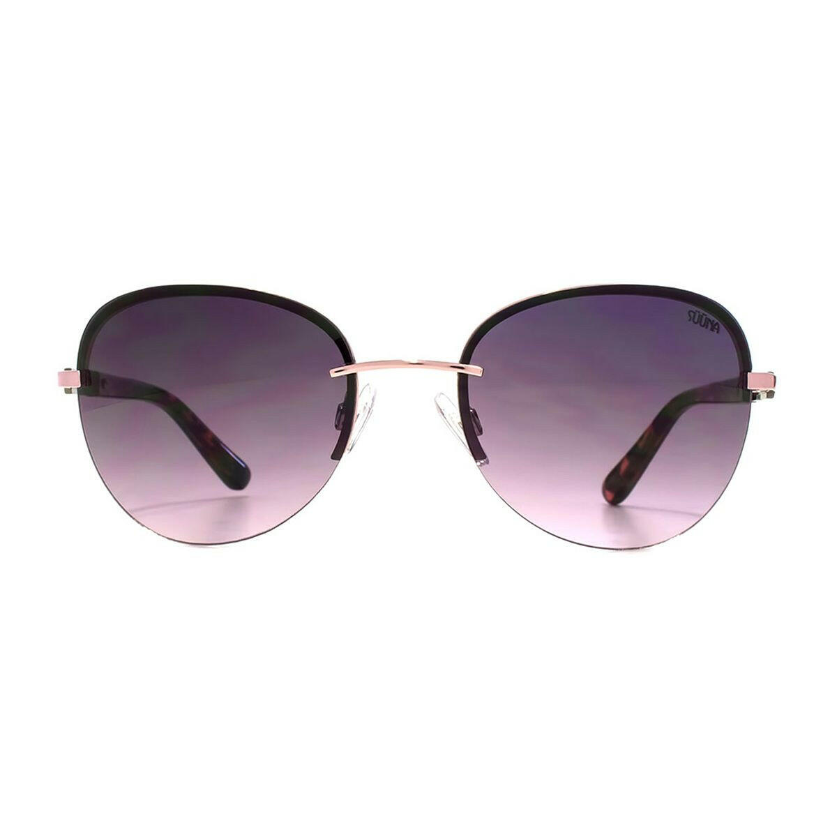 Suuna Woman Sunglasses - Semi Rimless Pink Frame GOODS Boots