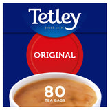 Tetley Everyday Tea Bags, Softpack x80 All tea Sainsburys