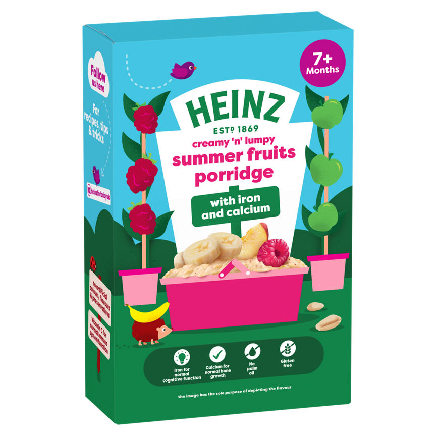 Heinz Summer Fruits Porridge 7+ Months 200g - 999410