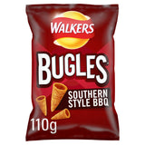 Walkers Bugles Southern Style BBQ Sharing Snacks Crisps 110g GOODS ASDA