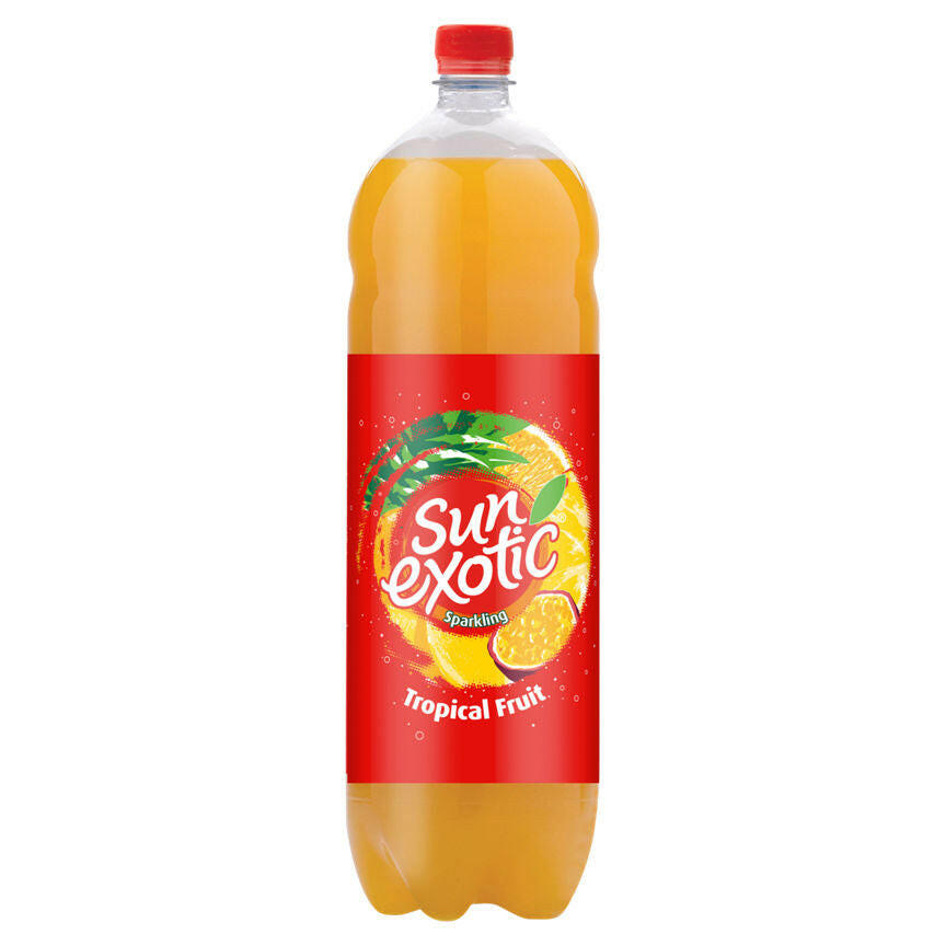Sun Exotic Sparkling Tropical Juice Soft Drink GOODS ASDA