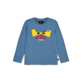 Kids Long Sleeve T Shirt Blue