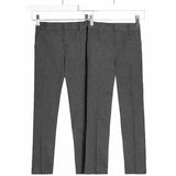 MS Boys Slim Leg School Trousers 3-4 Years Grey
