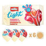 Muller Light Red Fruits Fat Free Yogurts