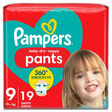 Pampers Baby Dry Nappy Pants Size 9 Essential