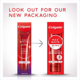 Colgate Max White Ultra Active Foam At Home Teeth Whitening Toothpastee