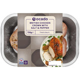Ocado British Chicken Crown with Salt Pepper