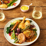 Jamie Oliver Big Love Perfect Plates, Stoneware, Set of 4, 27cm