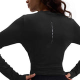 M&S Womens Goodmove Scoop Neck Fitted Gym Top, 16, Black