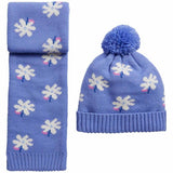 MS Kids Floral Print Winter Set 12-18 Months Purple