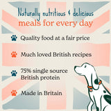 Forthglade British Classics Adult Complete Grain Free Hearty Turkey Stew