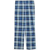 M&S Check Bottoms PJ Set, Large, Navy
