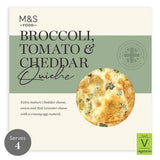 MS Broccoli Cheese Tomato Quiche