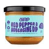 Dipp Dips Red Pepper Aubergine Dip