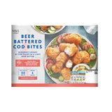 MS Beer Battered Cod Bites Frozen