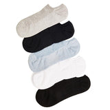 MS Collection Womens Ultimate Comfort Trainer Liners 3-5 White Mix