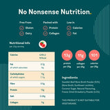 Freja Collagen Bone Broth Shake - Strawberry