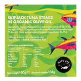 Fish 4 Ever Azores Skipjack Tuna Steaks in Olive Oil