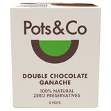 Pots Co Double Chocolate Ganache Twin Pack 2x80g