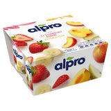 Alpro Mixed Fruit Dairy Free Soya Yoghurt Alternative