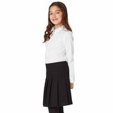 MS Girls Slim Fit Easy to Iron Blouses Size 11-12 White