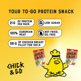 Chick and Go dried chicken breast slices with chili pepper