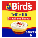 Birds Strawberry Trifle