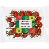 Ocado Baby Plum Tomatoes On The Vine
