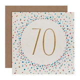 MS 70th Birthday Card
