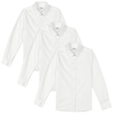 M&S Girls' Slim Fit Easy to Iron Blouses, Size 8-9 Years, White