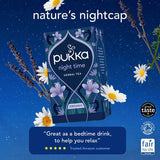 Pukka Organic Night Time Herbal Tea With Chamomile 20 Compostable Tea Bags